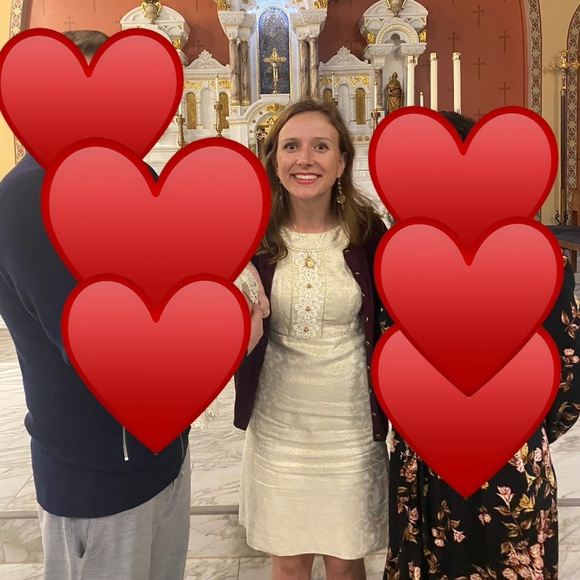 Lilly Pulitzer Cream & Gold Dress - Picture 6 of 6